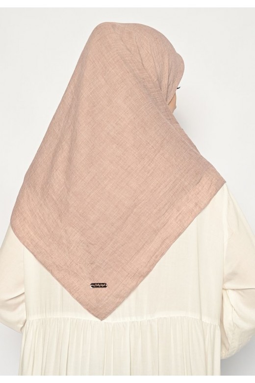 Hijab Segi Empat Voal Irania Rosybrown